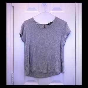Cotton On Gray Cropped shirt Large